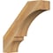 Ekena Millwork 6"W x 22"D x 22"H Balboa Rough Sawn Knee Brace, Western Red Cedar BRC06X22X22BOA00RWR - alternate 1